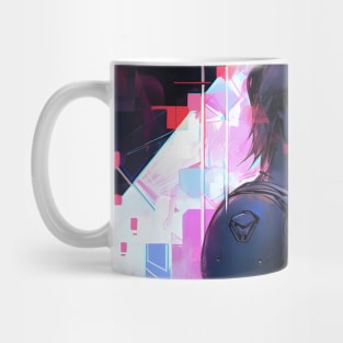 Cybernetic Journeys: Ghost in the Shell Aesthetics, Techno-Thriller Manga, and Mind-Bending Cyber Warfare Art Mug